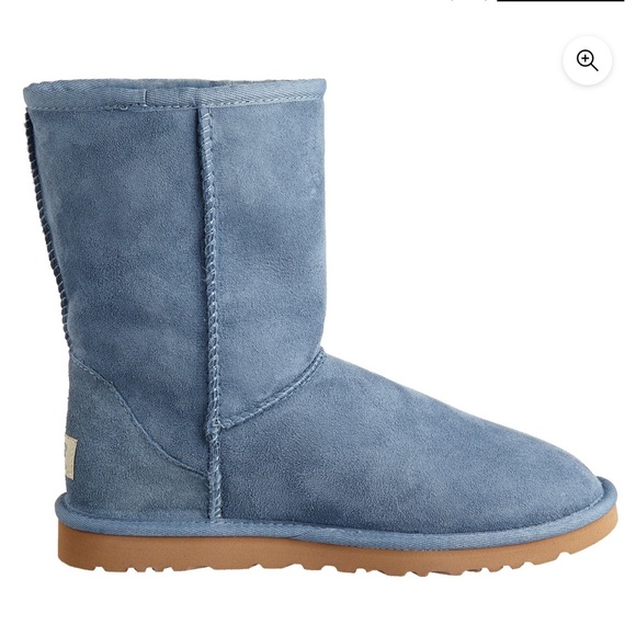 Classic Short Boots Dolphin Blue 